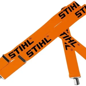 Begränsat antal Hängslen STIHL med Metallclips Orange S/M