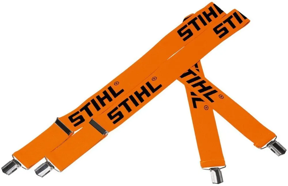 Hängslen STIHL med Metallclips Orange L/XL Beställ nu