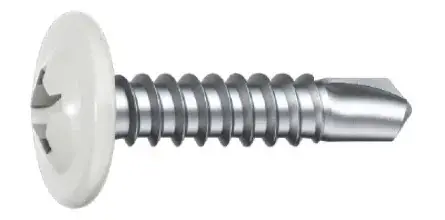 MONTAGESKRUV BS.4.2X14MM VIT 9003 - 500st Utförsäljning