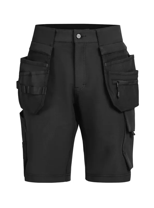 Begränsat erbjudande HANTVERKSSHORTS STRETCH ELEVATE G730 SVART