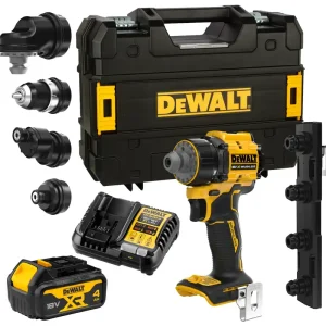 SKRUVDRAGARE MULTIHUVUD 18V XR 1X4.0AH DCD803M1T-QW Populär