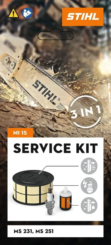 Service Kit STIHL 15 till Motorsåg MS 231/MS 251 Populär