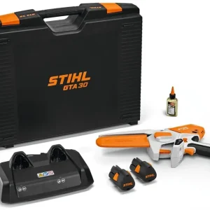 Grenkap Batteridriven STIHL GTA 30 med 2x AS 2-Batteri och 1x AL 5-2-Laddare Nedsatt pris