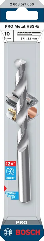 METALLBORR HSS-G 10,0X133MM PRO Beställ idag
