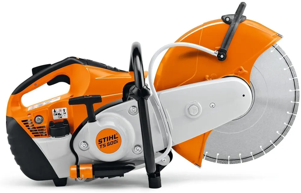 Snabb frakt Kapmaskin Bensindriven STIHL 500i 350 mm Med fiberförstärkt och diamantkapskiva