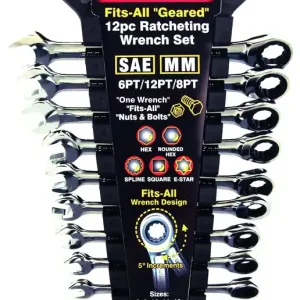 SPÄRRKOMBINYCKELSATS 8-19MM Kundfavorit