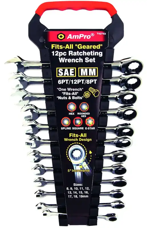 SPÄRRKOMBINYCKELSATS 8-19MM Kundfavorit