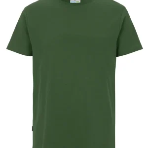 T-SHIRT MAN DK GREEN (GOTS) Rabatt