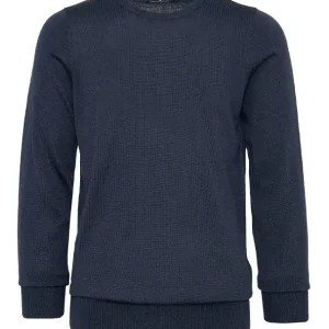 PULLOVER ROUND NECK PL07 NAVY Sista chansen