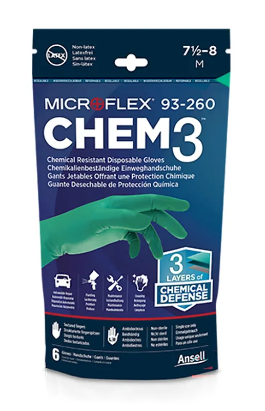 MICROFLEX 93-260RP CHEM3 Handla nu