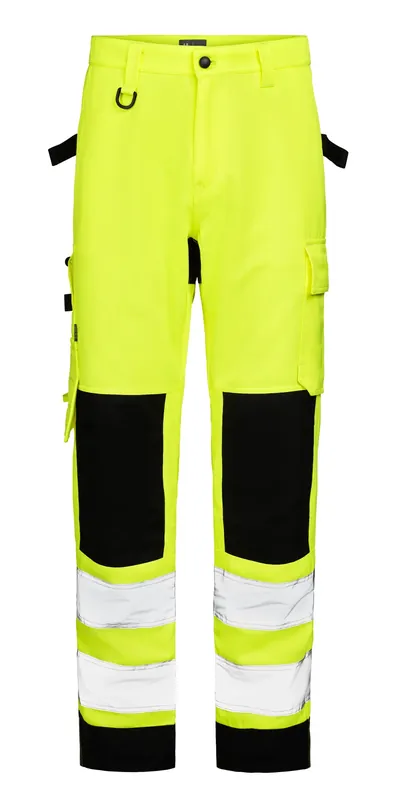 Sänkt pris SERVICEBYXA STRETCH VS3 KLASS 2 GUL/SVART