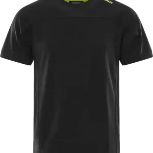 FUNKTIONS T-SHIRT 7554 GPIN SVART/HIVIS GUL Trygg betalning