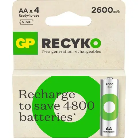 Reapris GP Batteries Recyko 201246 Batteri