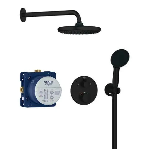 Köp online Grohe Precision Thermostat 348832430 Takduschset