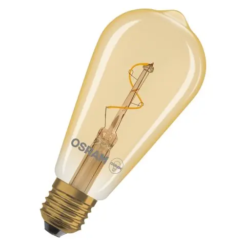 Begränsat antal Osram SPIRAL EDISON GULD LED-lampa