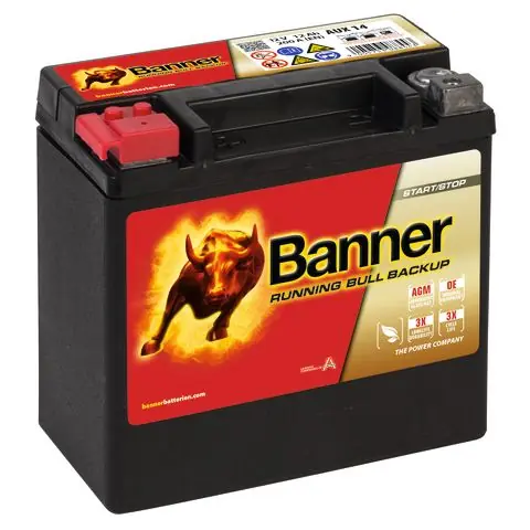 Banner Running Bull BackUp 51400M Startbatteri Kampanjpris