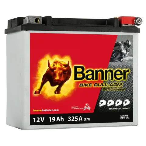 Banner Bike Bull AGM Pro ETX51601 Startbatteri Erbjudandepris