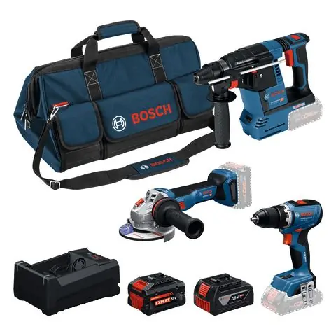 Bosch GSR18V-65, GWS 18V-11, GBH 18V-26 Verktygspaket Outlet