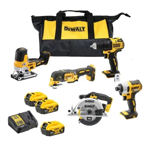 Dewalt DCK555P3-QW Maskinkit Rabatter