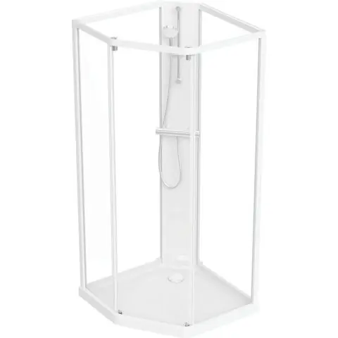 Endast denna vecka Contura Showerama Classic Pentagonal Duschkabin