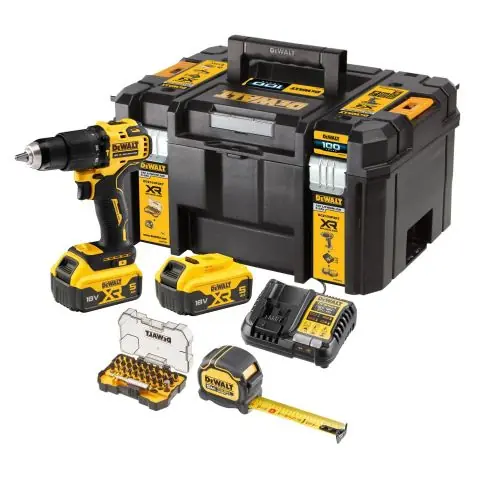 Begränsad tid Dewalt DCZ100P2KT-QW Slagborrmaskin