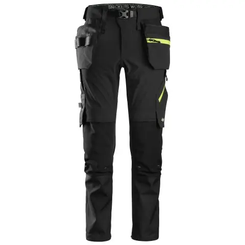 Expressleverans Snickers Workwear 6940 FlexiWork Softshellbyxa
