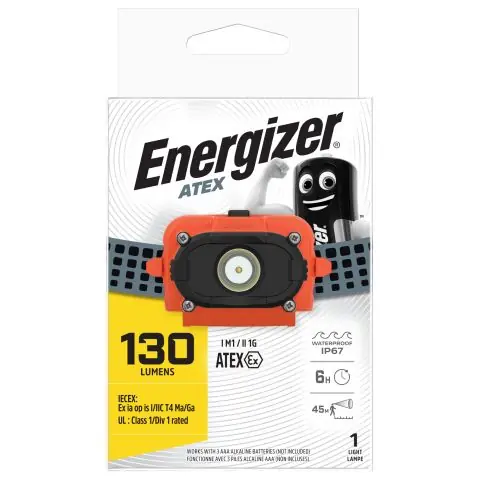Kundfavorit Energizer Atex Pannlampa