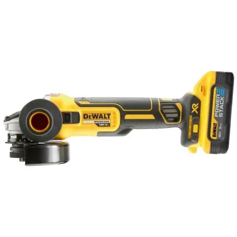 Dewalt DCG405H2T-QW Vinkelslip Rabatter