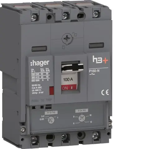 Säker betalning Hager HNS100DC Effektbrytare