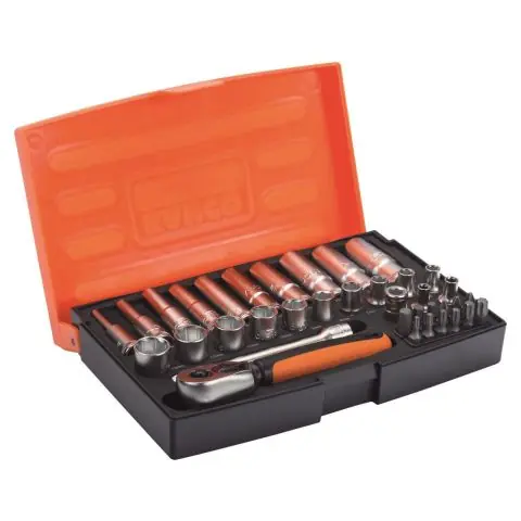 Snabb frakt Bahco SL25L Hylsnyckelsats