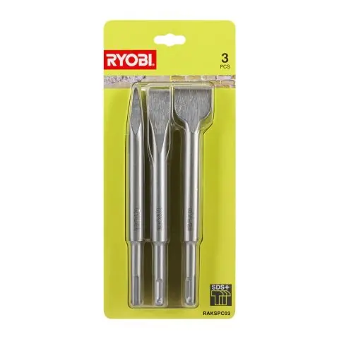 Ryobi RAKSPC03 Mejselsats Populär
