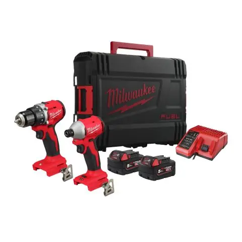 Milwaukee M18 BLCPP2B-502C Verktygspaket Lågt pris