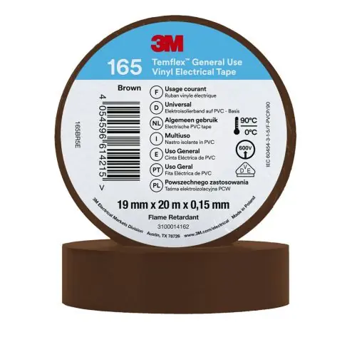Sänkt pris 3M Temflex 165 Eltejp